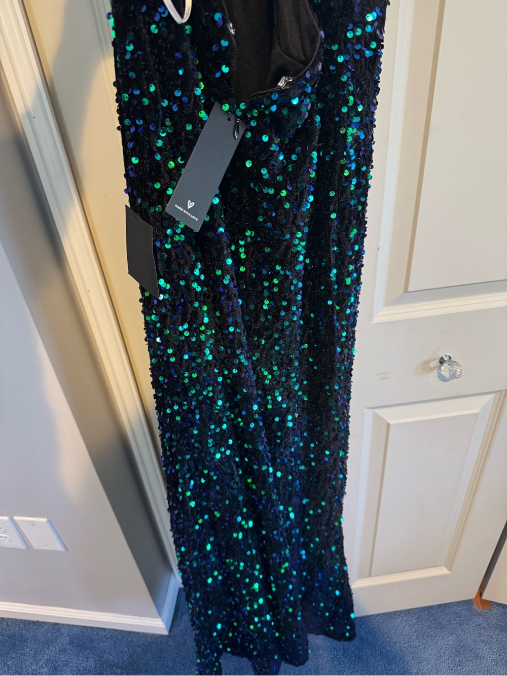 Lulus Sequin dress NEW - Picture 7 of 9